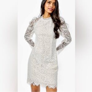 Lilly Pulitzer Averi White Lace Dress NWT